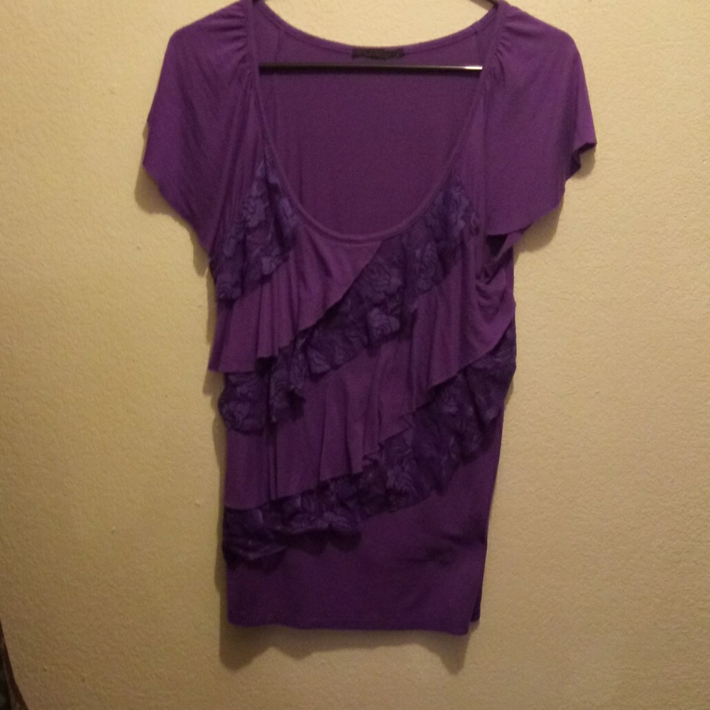 Beautiful Lace layered top
